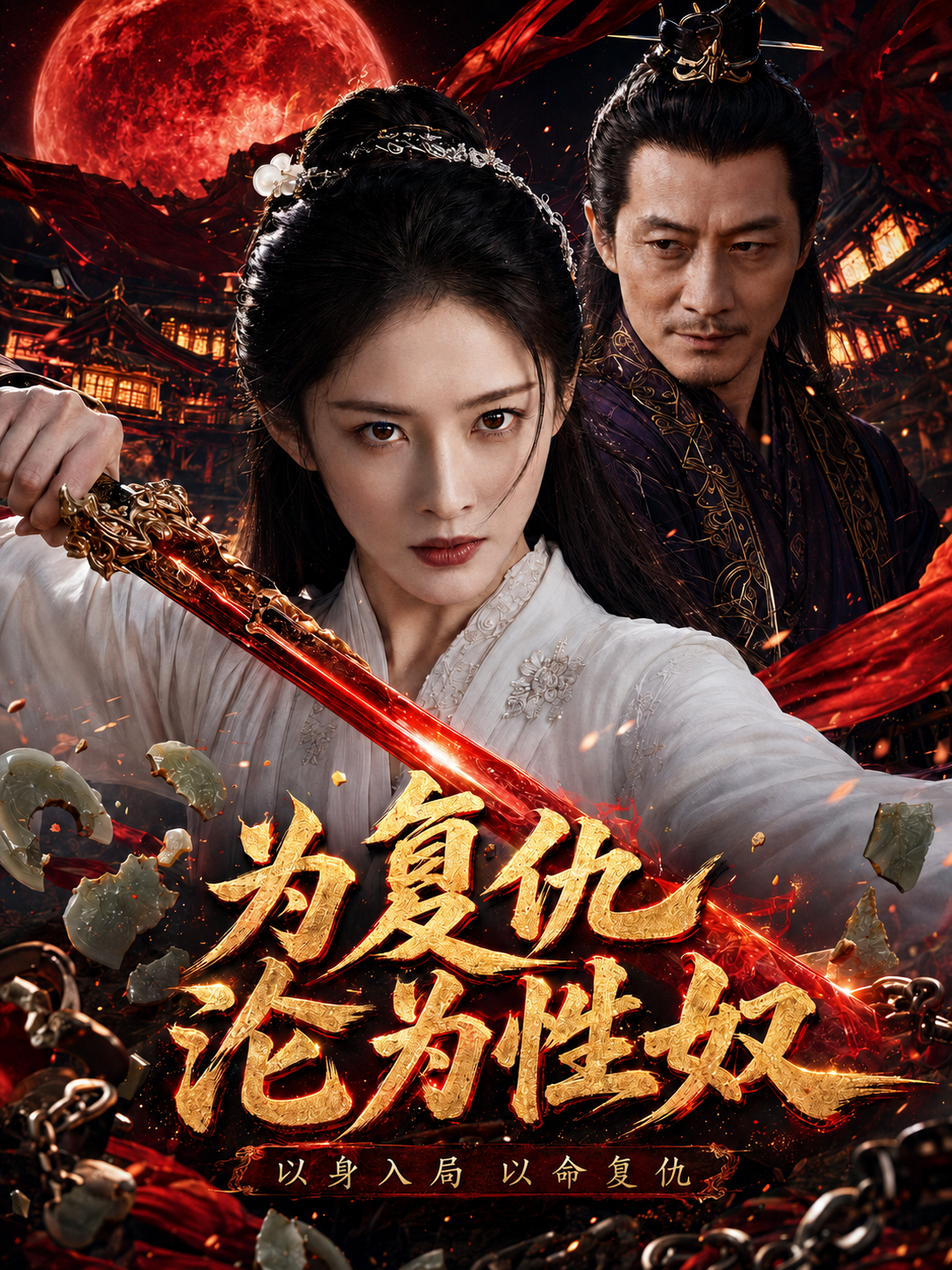 【AI成人短剧】为复仇沦为性奴