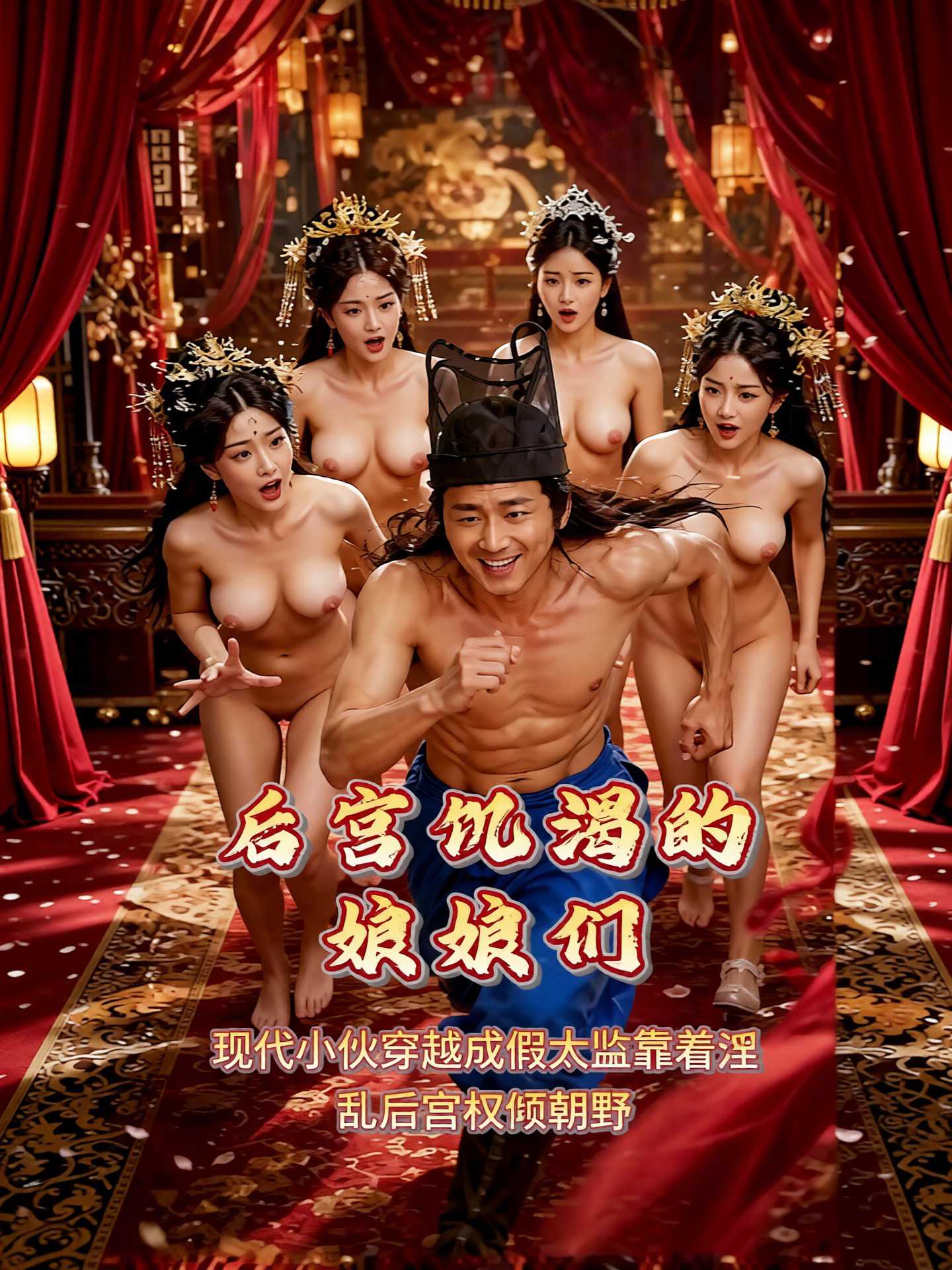 【AI成人短剧】后宫饥渴的娘娘们