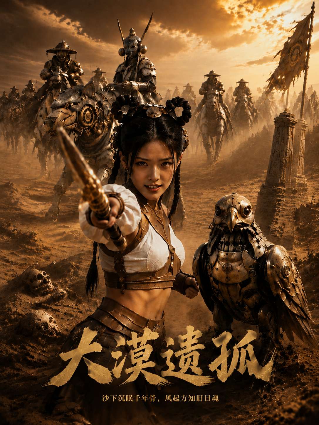 【AI成人短剧】大漠遗孤
