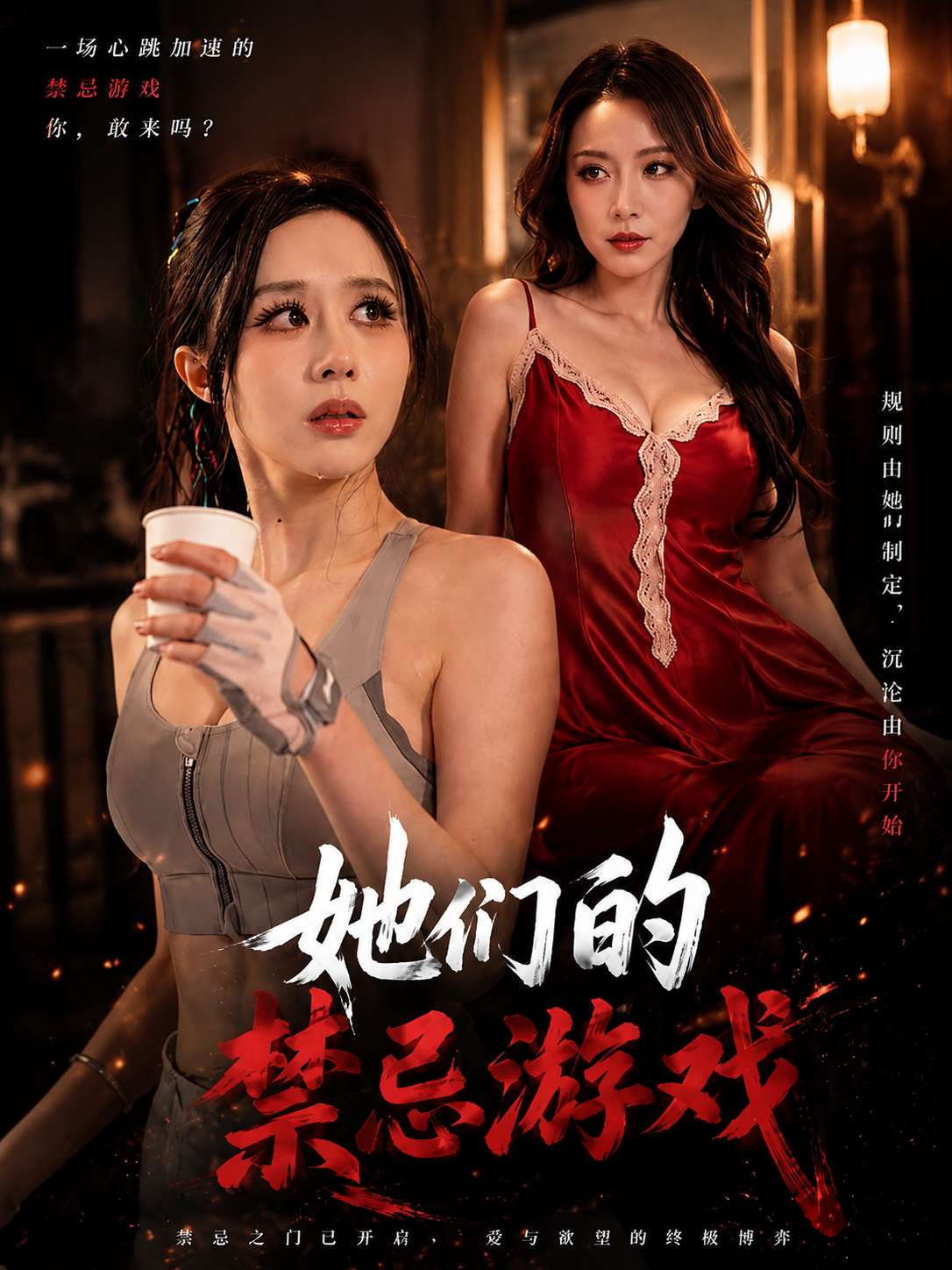 【AI成人短剧】她们的禁忌游戏