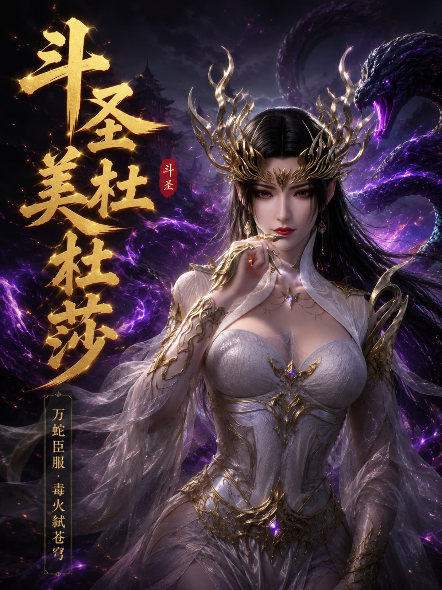 【AI成人漫剧】斗破苍穹之斗圣美杜莎