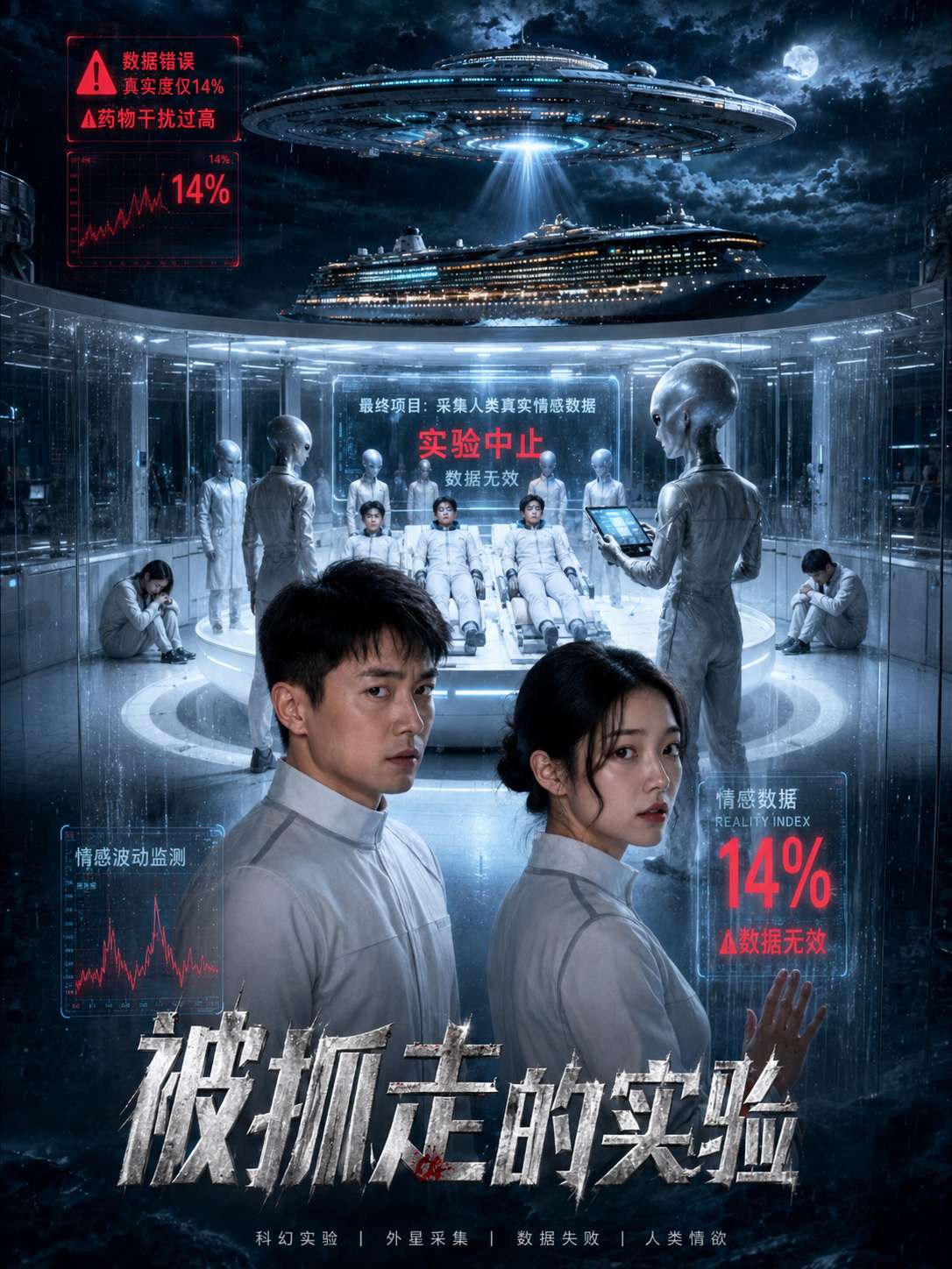 【AI成人短剧】被抓走的实验