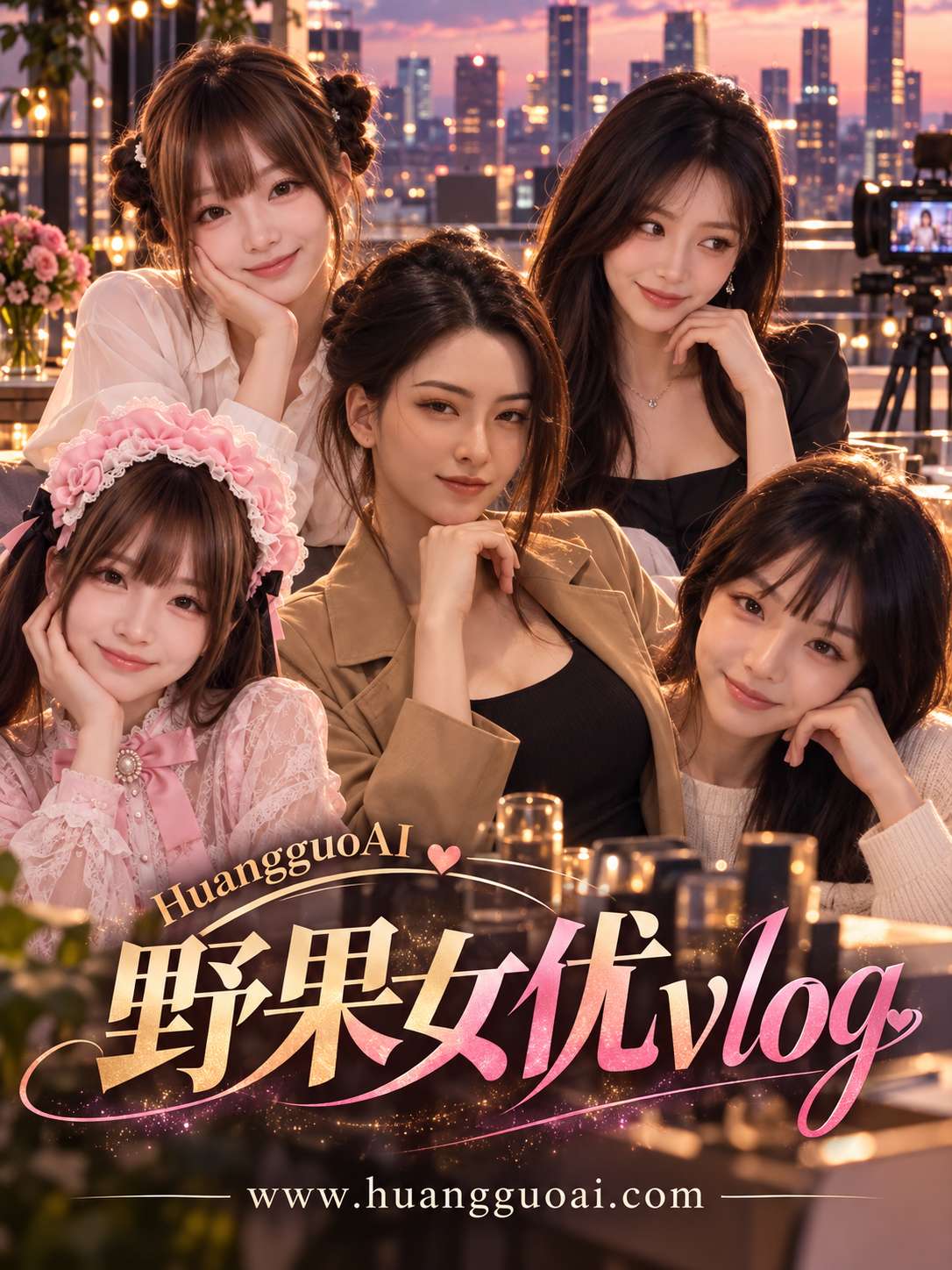 【AI成人短剧】野果女优vlog